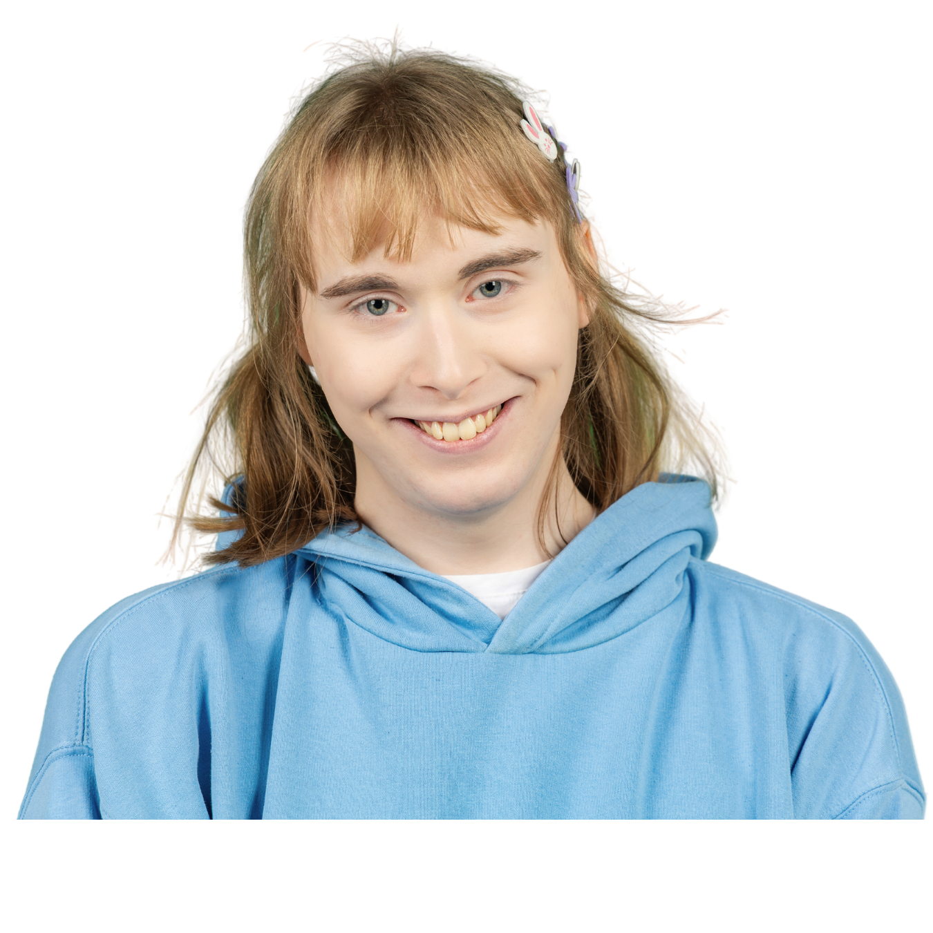 hymyilevä kasvokuva